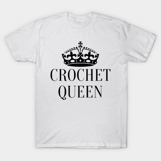 Crochet Queen T-Shirt by cornucopia